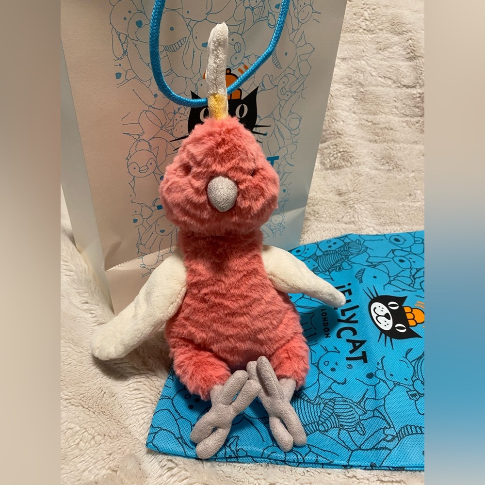 Jellycat Squawkatoo Plush BNWT